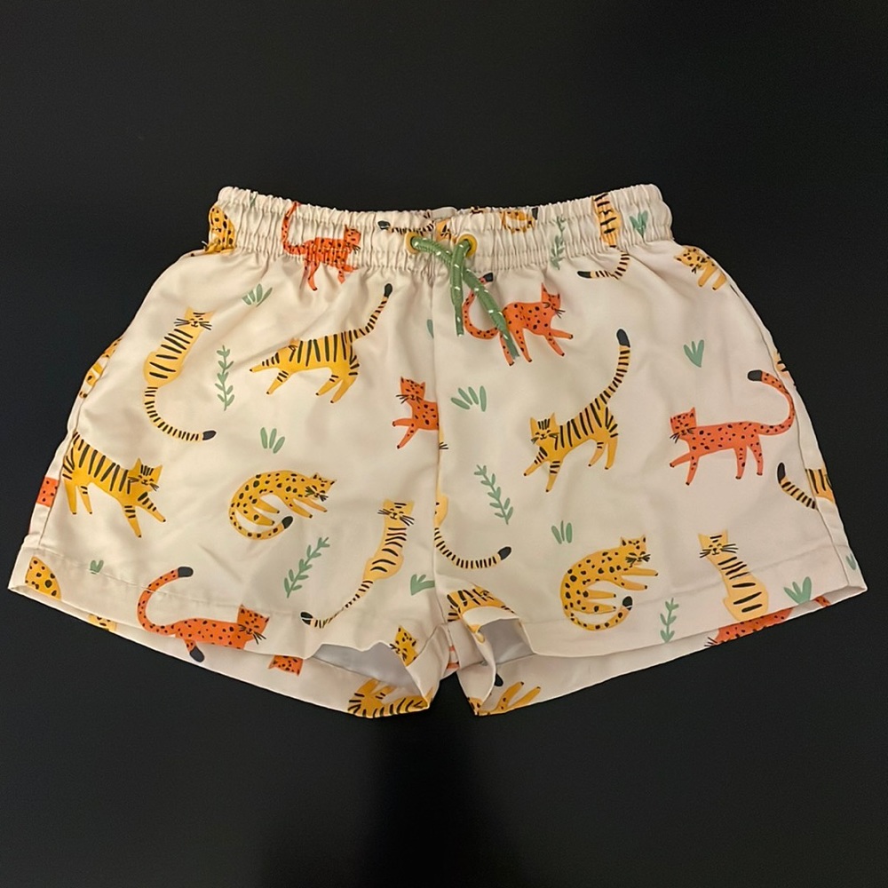 Wild cats swim trunks